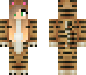 cute tiger girl