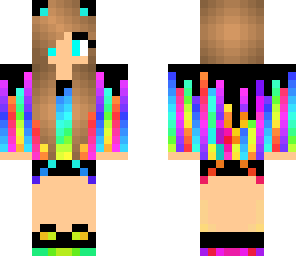 rainbow girl