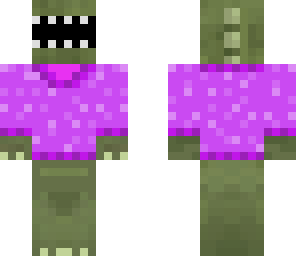 purple sweater dino