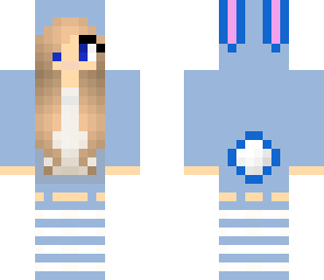 blue bunny girl