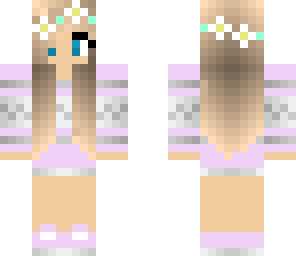 light purple sweater girl