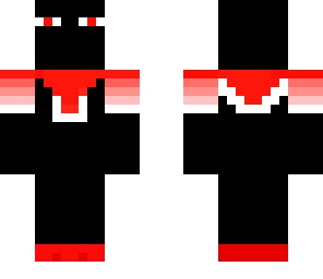red and black enderman