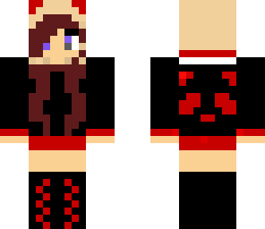 goth panda girl
