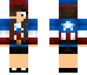 girl style - capitao america