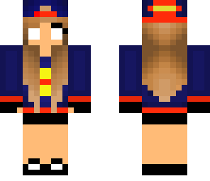 herobrine superman girl