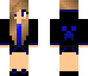 blue creeper girl
