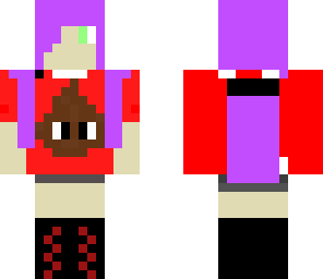 poop shirt girl