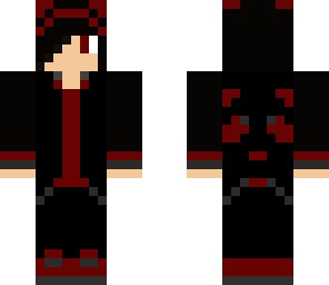 black and red panda 