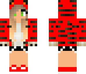 red tiger girl