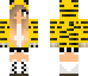 yellow tiger girl