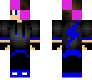 mc skin glitch block head hat