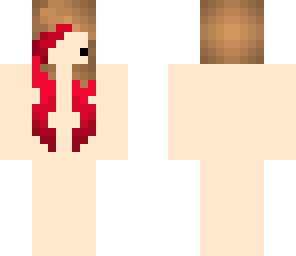 base red tips girl