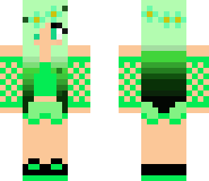 green girl