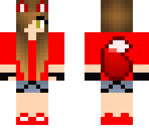 red fox girl