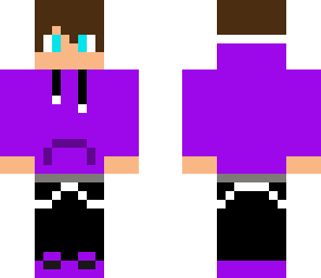purple hoodie bro