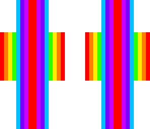 rainbow glitch
