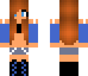 hot blue girl