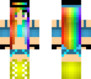 rainbow girl