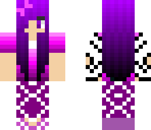 cute purple angel