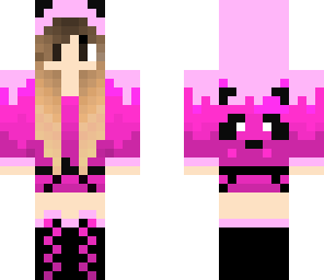 pink panda girl