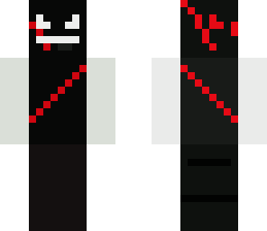 black whithe robot