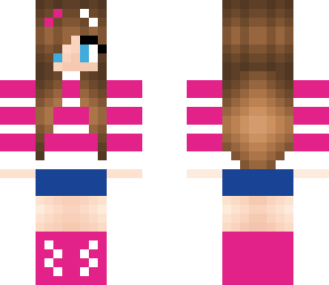 cute pink girl