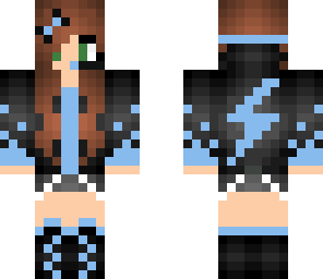 cute blue gamer