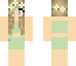 flower crown girl