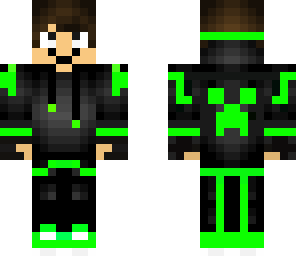 the green funny boy