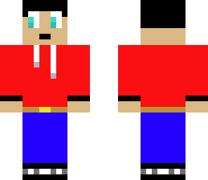 boy red jacket