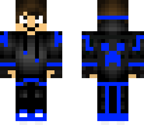 the blue funny boy