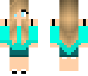 blue girl