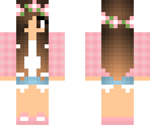 cute pink girl