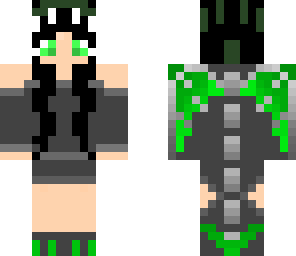 night shadow in green skin