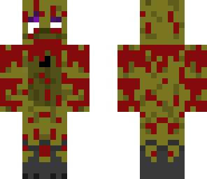 purple guy inside springtrap at death
