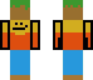 hold a grass block