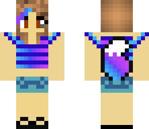 my new minecraft skin with mic