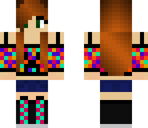 neon creeper girl