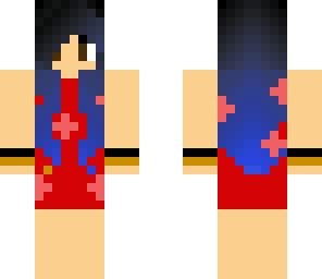 the girl in the flower dress
