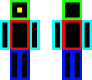 neon man