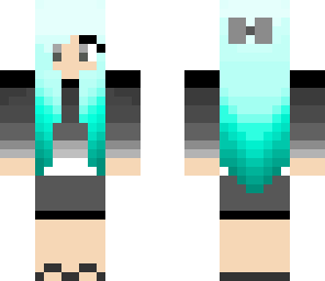 blue and gray girl