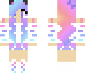 pastel cat girl edit