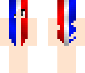american flag girl base - type 2