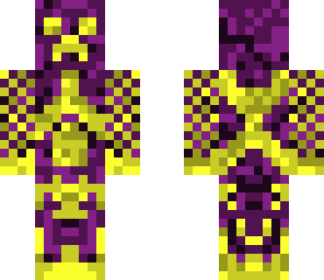 purple and yellow creeper