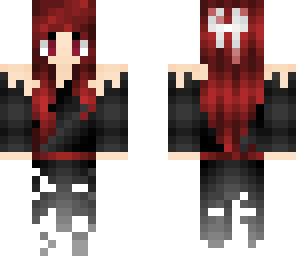edited ghost red head scary girl