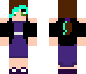 random dressed up girl