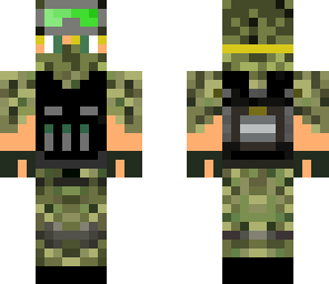 soldier with blond hair