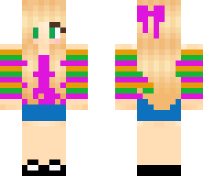 skin girl top