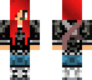 red haired gamer girl