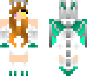 ice ender dragon girl